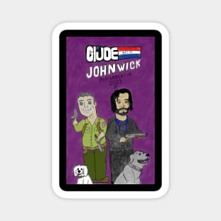 G.I. Joe Gatto X John Wick Magnet