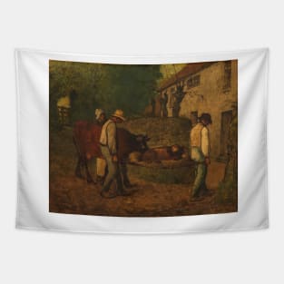 Bringing Home the Calf Born in the Fields - Jean-François Millet Tapestry