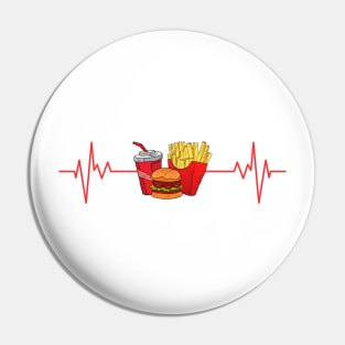 My heart beats for fast food Pin