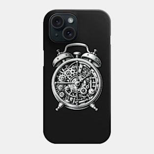 Steampunk Alarm Clock Phone Case