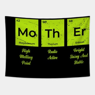 Womens Mother Periodic Table Elements of a Mother's Day Tapestry