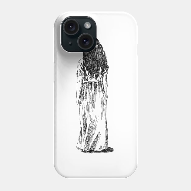 Woman Image Phone Case by rachelsfinelines