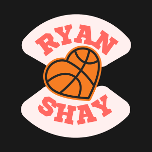 Ryan Shay Basketball Heart - The Right Move T-Shirt