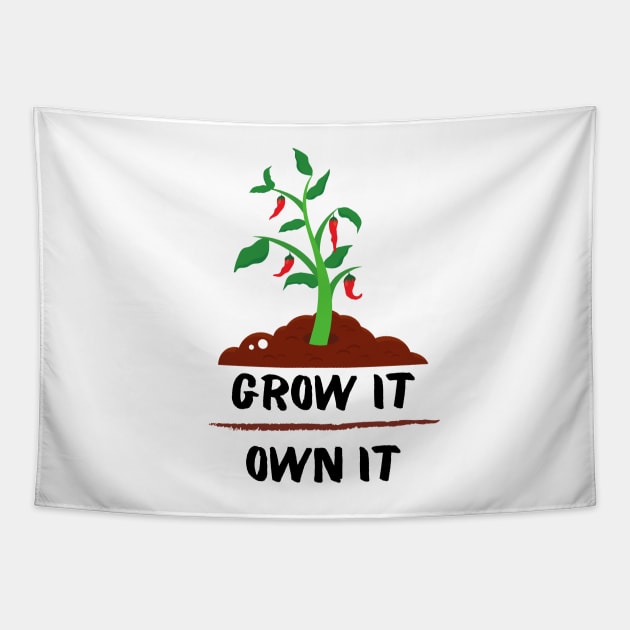 Grow It, Own It Tapestry by Epic Hikes