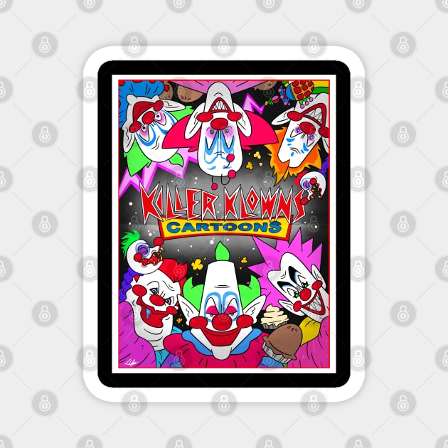 Killer Klowns Poster Magnet by Tuckerjoneson13