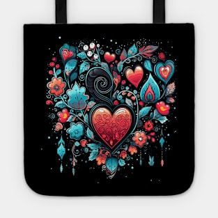 Winter Valentine Day Tote