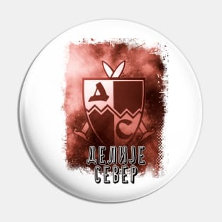 Delije Sever Crvena Zvezda Beograd - Red Star Belgrade Serbia Pin