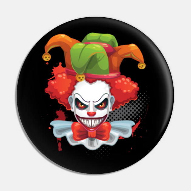 Evil Clown Face Smile Jester Cap Evil Clown Kolek Teepublic Pl
