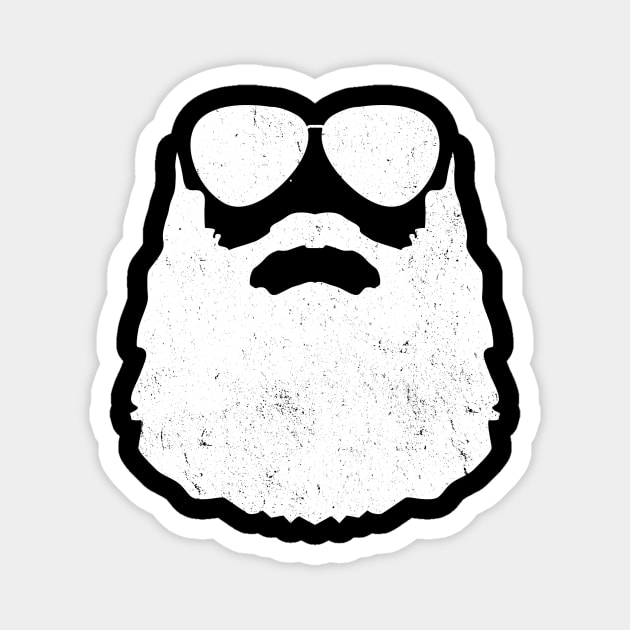 Beard Glasses Magnet by Imutobi