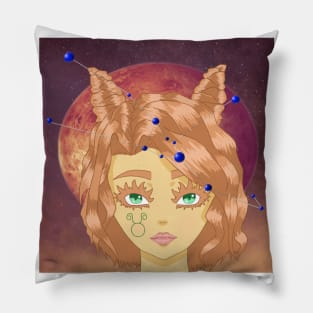 Taurus Girl Pillow