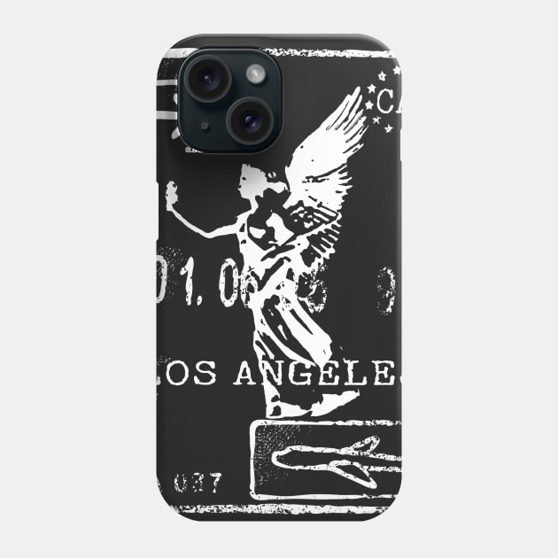 Los Angeles Passport Stamp Phone Case by KnuckleTonic