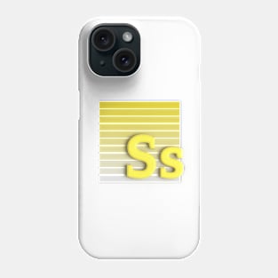 S - letter Phone Case