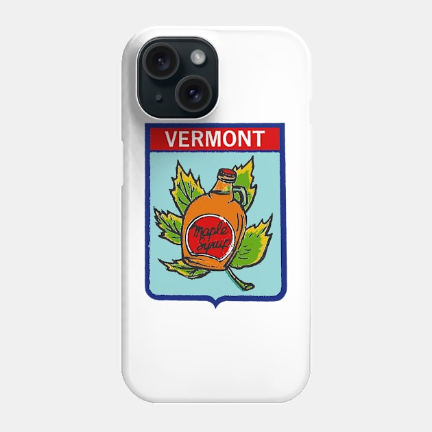 Vintage Vermont Phone Case by ZSONN