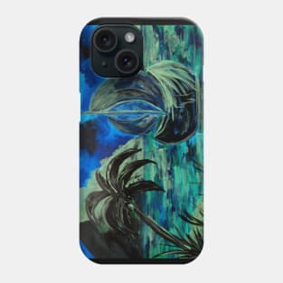 Boat at Night Acrylic Phone Case