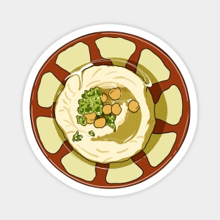 Hummus Magnet