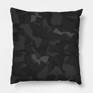 Dark grey Camo pattern Pillow