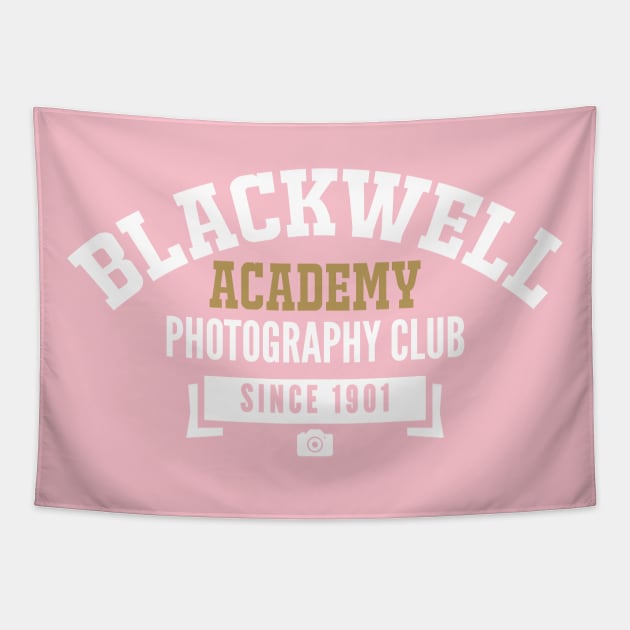 Blackwell Academy Photography Club Vintage Design Tapestry by AniReview