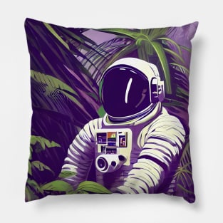 Jungle Spaceman Pillow