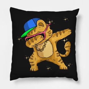 dabbing cat Pillow