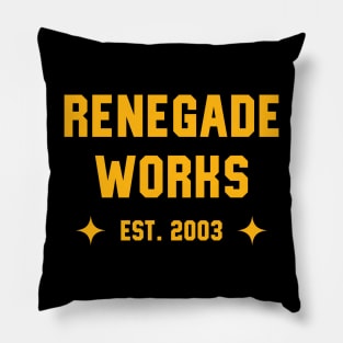 Pittsburgh Steelers - Renegade Works Pillow