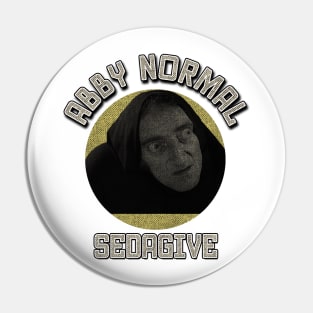 Retro Abby Normal Pin