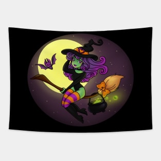 Cute and Witchy Tapestry