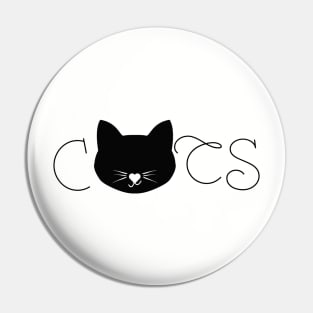 Cat's Face Pin