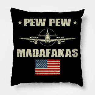 Pew Pew Madafakas Pillow
