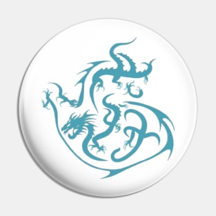 blue dragon Pin