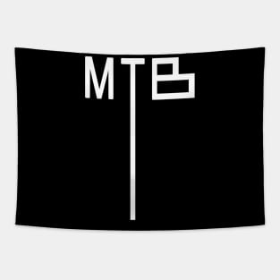 MTB logo /cycling Tapestry