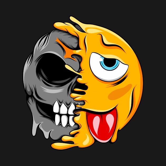 Tongue Zombie Emoji by D3monic