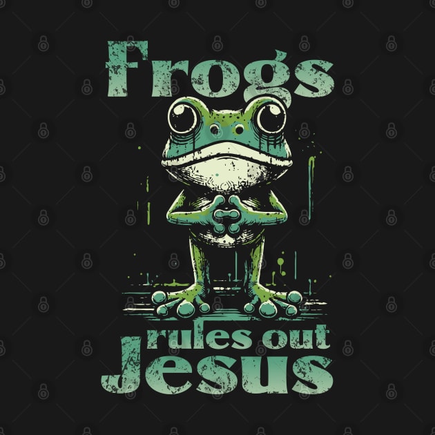 Frogs Rules Out Jesus by Trendsdk