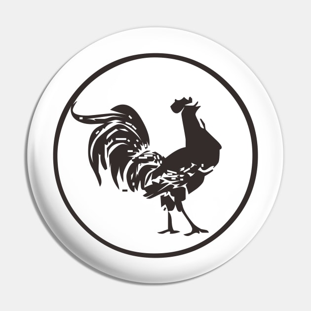 Rooster Pin by Hirasaki Store