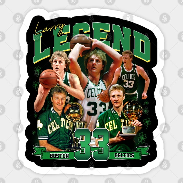 Larry Bird Stickers for Sale