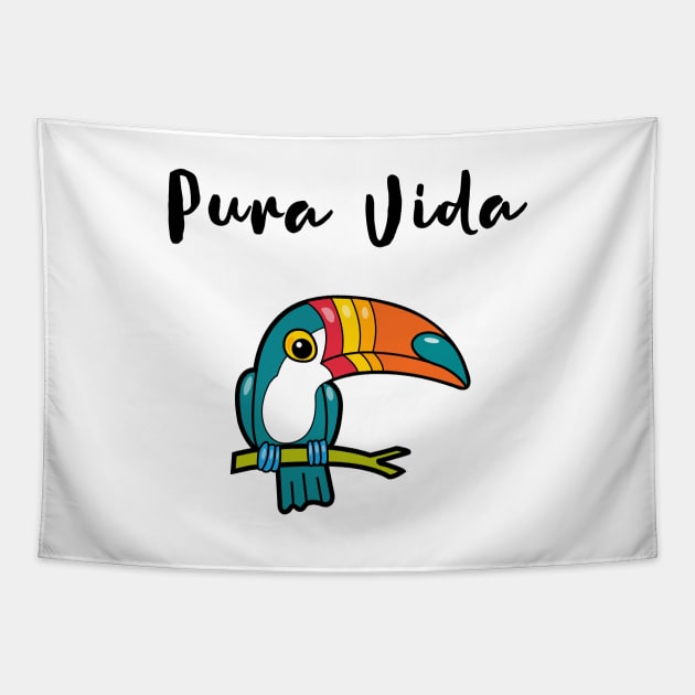 Pura Vida Tapestry by TravelGiftDesign