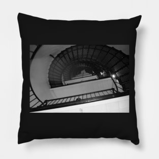 Stairs of the St Augustine Lighthouse Pillow