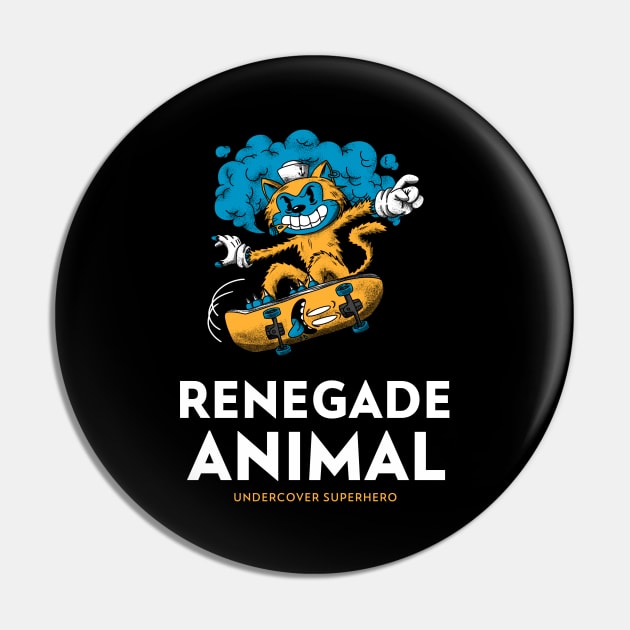 Renegade Cat Pin by SouthAmericaLive
