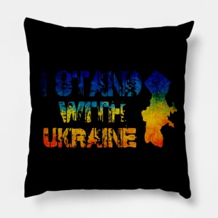 Freedom I stand with Ukraine in Pillow