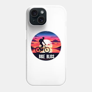 Bicycle rider, Bike Bliss Phone Case