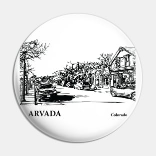 Arvada Colorado Pin