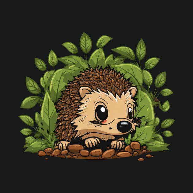 Cute Hedge Hog by FotoTee