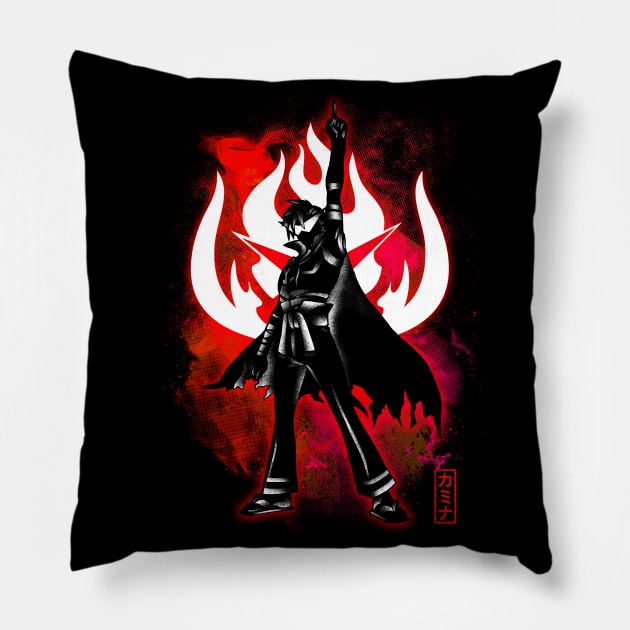 Cosmic Village Hero Pillow by FanFreak