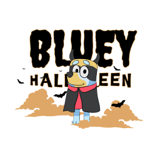 Bluey halloween scary spooky funny halloween T-Shirt