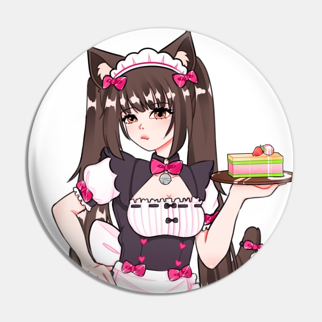 Chocola Pin by Breadwithbutter 