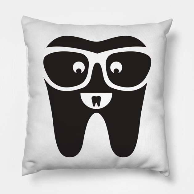 Mr Toothie Pillow by 11thStory