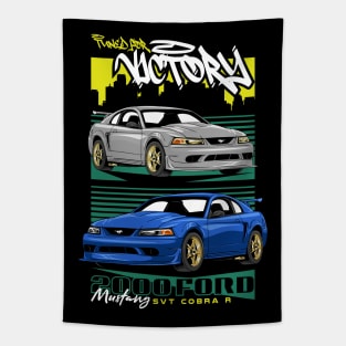 V8 SVT Mustang Car Tapestry