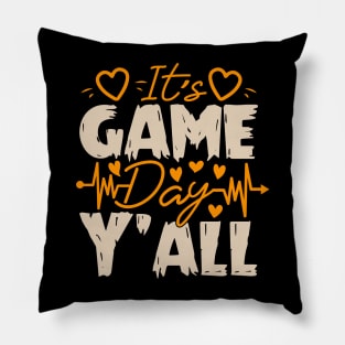 It's GAME day y'all Pillow