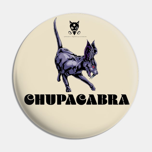 Chupacabra Pin by kingasilas