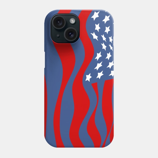 American Flag Phone Case by Mi Bonita Designs