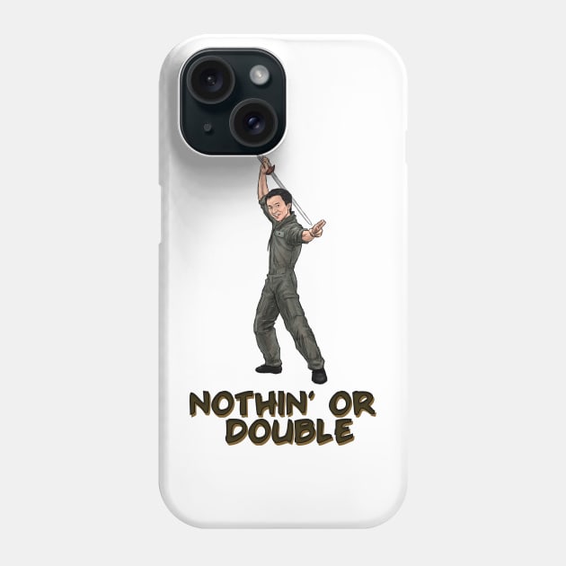 Nothin' Or Double & Dragon of the Black Pool on back Phone Case by PreservedDragons